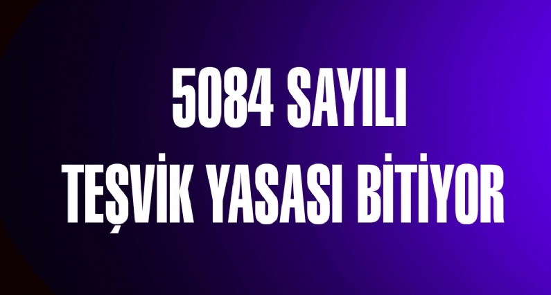 Türkiyede Tokatın da aralarında bulunduğu 36 ilde uygulan 5084 sayılı Teşvik Yasasının 31 Aralık 2012 tarihinde bitecek olması sanayicileri endişelendiriyor. 
Bartında 5084 sayılı Teşvik Yasasının başlamasıyla 2007 yılın