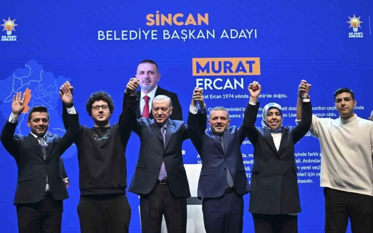 AK Parti’nin Sincan Belediye Başkan adayı Ercan: "Sincan’ımızda yeni başarı hikayeleri yazmaya söz veriyoruz"
