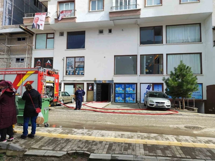 Ankara’da yanan ev kullanılamaz hale geldi
