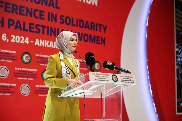 Bakan Göktaş: “Filistinli kadınlar insanüstü bir çaba sarf ediyor"
