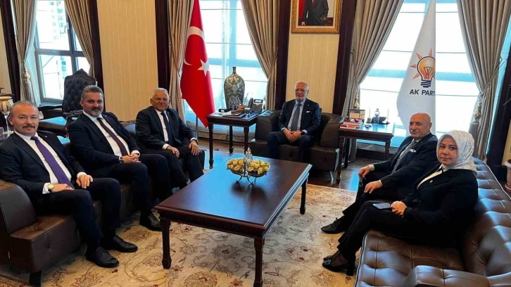 Başkan Büyükkılıç’tan AK Parti Genel Başkan Vekili Elitaş’a ziyaret
