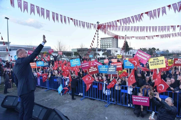 Başkan Togar: "Tekkeköy’de söz de karar da milletin"
