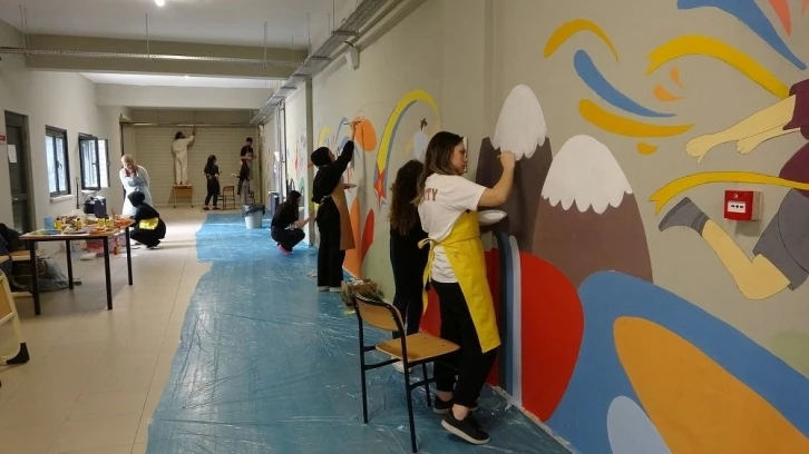 Çocuk cezaevinde ’Sanat Sokağı’ açıldı
