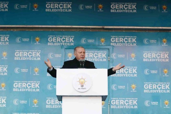 Cumhurbaşkanı Erdoğan: "Çankırı’ya son 21 yılda güncel rakamlarla 55 milyar lira yatırım yaptık”
