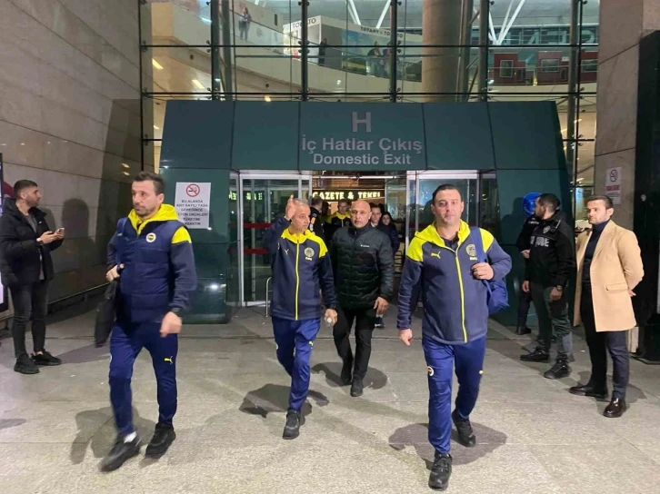 Fenerbahçe kafilesi Ankara’ya geldi
