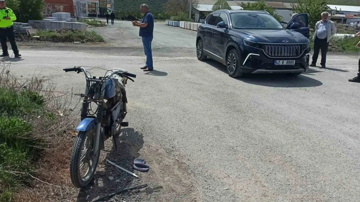Konya’da motosiklet ile cip çarpıştı: 1 yaralı
