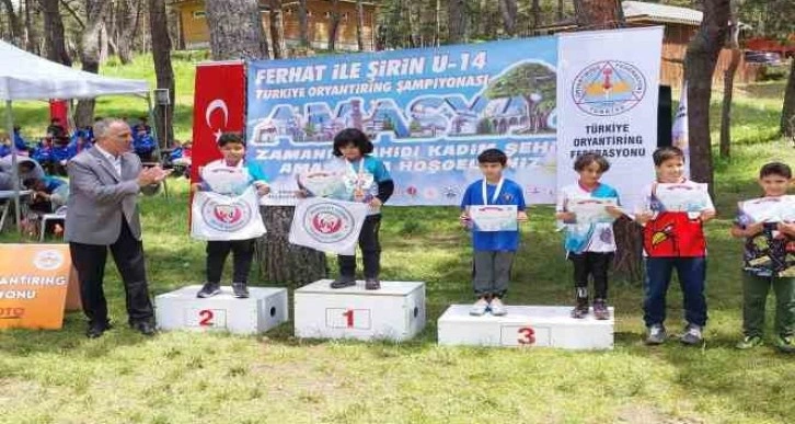 Kütahya Belediyespor Kulübü, Oryantiring Şampiyonası’nda Türkiye üçüncüsü oldu