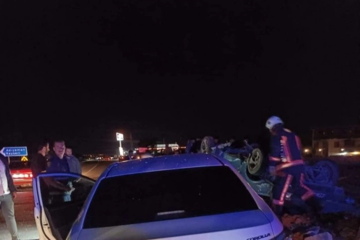 Malatya'da iki araç çarpıştı: 7 yaralı