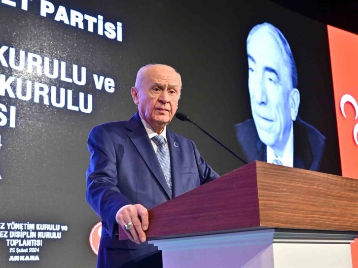 MHP Genel Başkanı Bahçeli: "Kent uzlaşması dedikleri PKK ittifakıdır"

