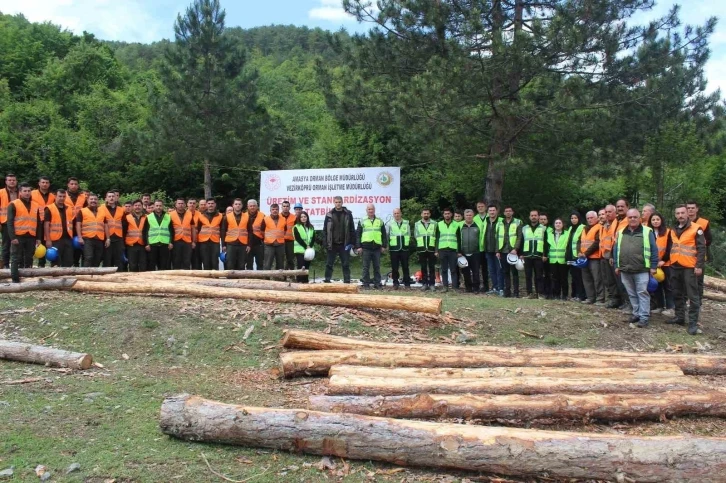 Ormanda üretim-standardizasyon eğitimi
