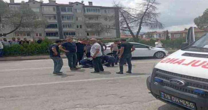 Osmancık’ta otomobilin çarptığı yaşlı adam yaralandı