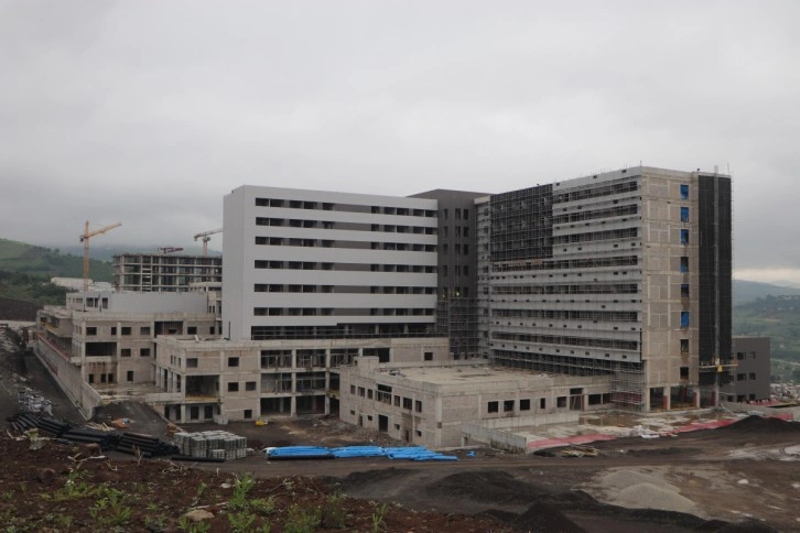 Samsun Şehir Hastanesi yıl sonunda Sağlık Bakanlığı’na teslim edilecek