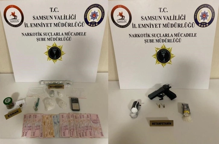 Samsun’da narkotik uygulamasında 27 kişi yakalandı