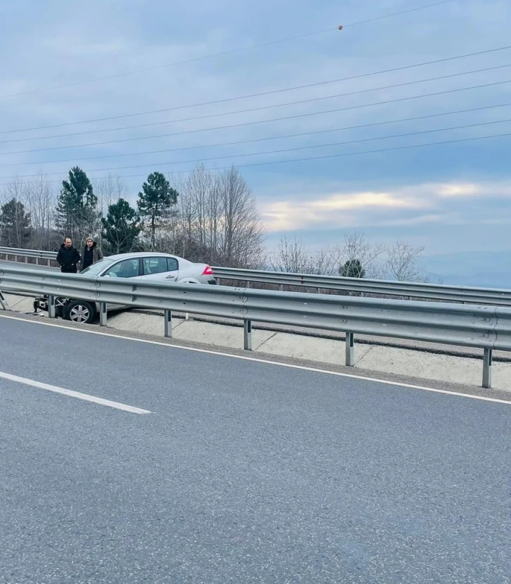 Zonguldak’ta trafik kazası: 2 yaralı
