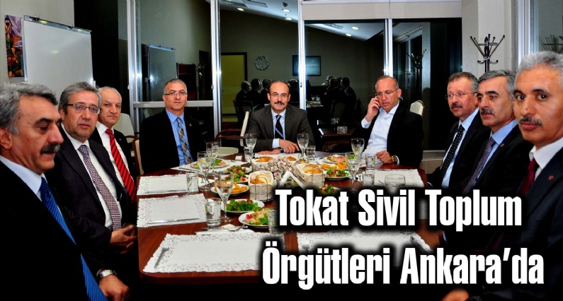 Tokat Sivil Toplum Örgütleri Ankarada