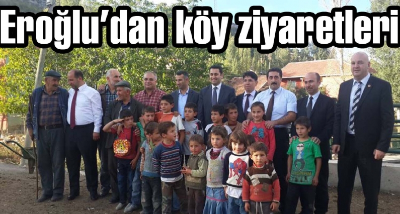 Ak Parti Tokat İl Başkanı Eyüp Eroğlu, Tokat merkeze bağlı belde ve köyleri ziyaret ederek, vatandaşlarla bir araya geldi.
