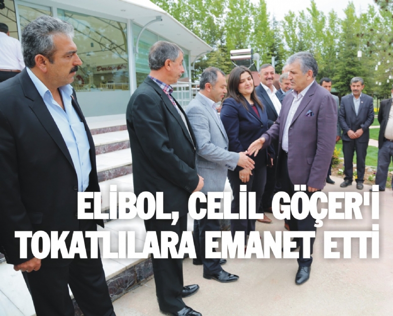 AK Parti Ankara Milletvekili Adayı Nuri Elibol, memleketi Tokat`tan milletvekili adayı olan Celil Göçer`i Tokatlılara, Tokat`ı da Celil Göçer`e emanet ettiğini belirtti.