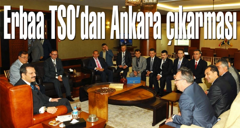 Erbaa TSOdan Ankara çıkarması    