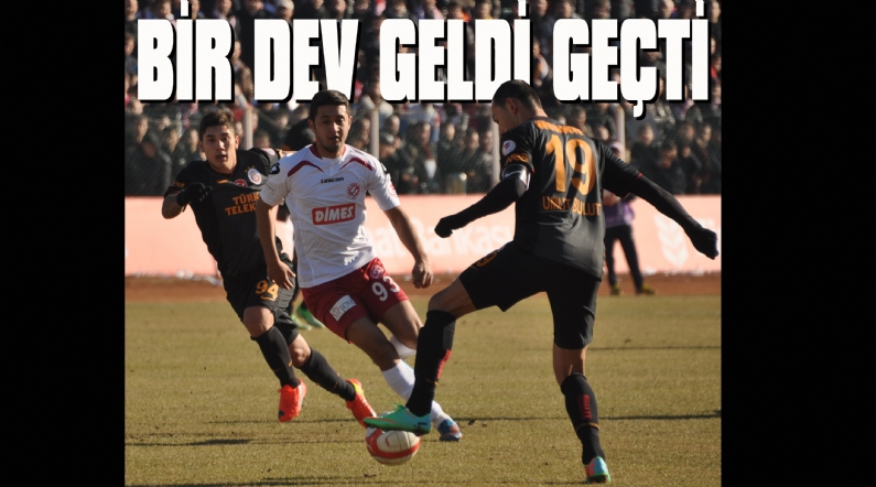 Ziraat Türkiye kupası grup maçlarında Tokatspkendi evinde Galatasarayı ağırladı. Gazi Osman Paşa stadyumunda oynanan maçta Galatasaray Tokatsporu Hajrovic, Yekta, Veyselin  golleri ile 3-0 kazandı.