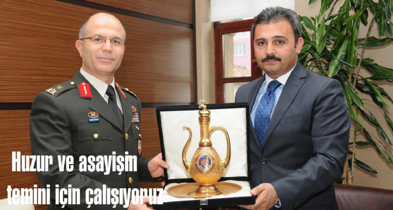 Tokat Jandarma Bölge Komutanı Tuğgeneral Hacı İlbaş, Türk milletine hizmet ve toplumda huzur ve asayişin temini noktasında çalıştıklarını belirtti.