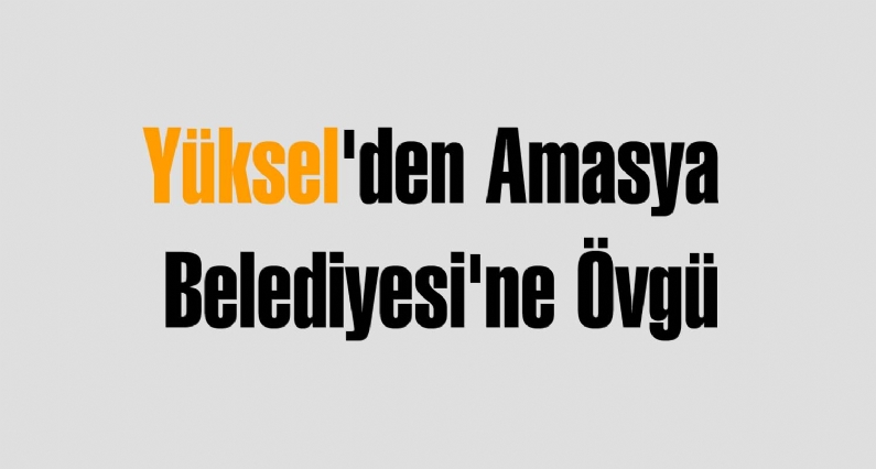 AK Parti Tokat Milletvekili Dilek Yüksel, Amasyadaki başarılı belediyeciliği önümüzdeki 5 yıl içerisinde Tokatta da uygulamaya çalışacaklarını söyledi.
