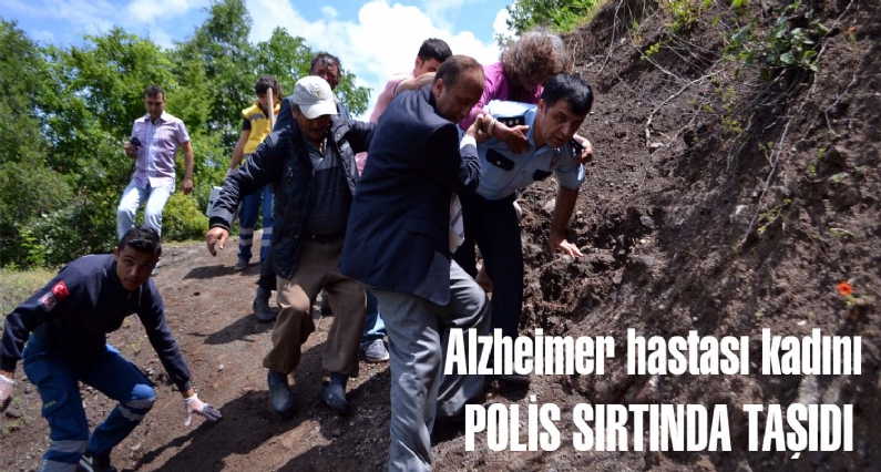 Tokatın Niksar ilçesinde, 27 Mayıs`ta kaybolan alzheimer 
hastası Fadime Bulut`a (70), 11 gün sonramanda ulaşıldı
