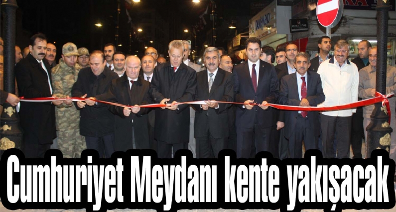 Tokat Belediye Başkanı Adnan Çiçek, Cumhuriyet Meydanının kente yakışır bir meydan statüsünde iki aylık bir çalışmayla tamamlanacağını söyledi. 