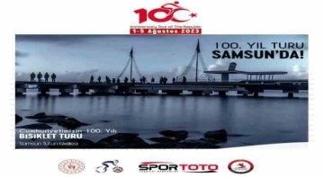 "100. Yıl Bisiklet Turu" 3-4 Ağustos’ta Samsun’da