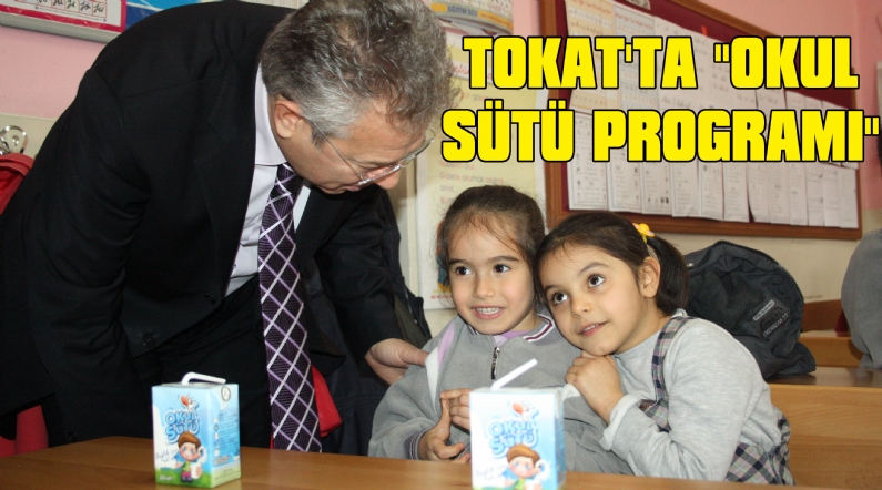 Vali Taşkesen, Halil Rıfat Paşa İlkokulu`nda süt dağıtım törenine katıldı 