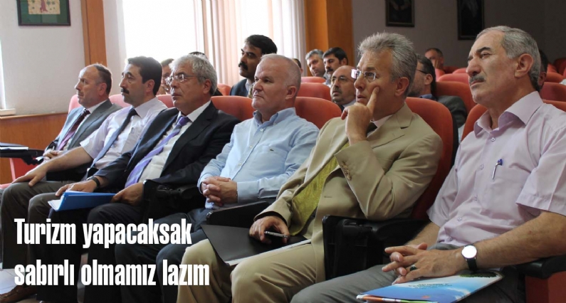 Tokat Valisi Mustafa Taşkesen, küsmeden turizm yapacaksak eğer sabırlı olmamız lazım dedi. 