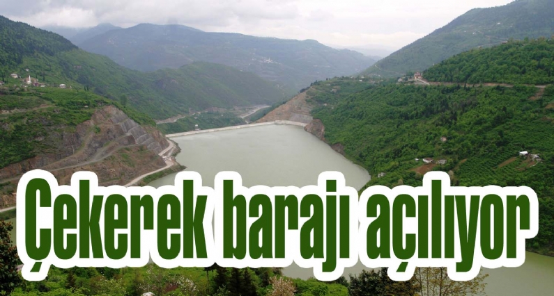 Tokat, Yozgat, Amasya ve Çorum illerinin faydalanacağı Çekerek barajının bugün Başbakan Recep Tayyip Erdoğan tarafından açılacağı belirtildi.