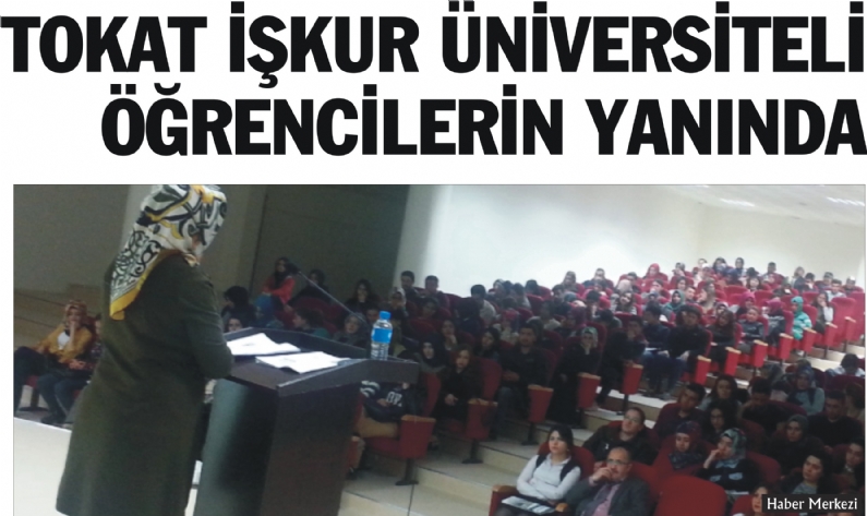 Tokat Çalışma ve İş Kurumu İl Müdürlüğü ve Gaziosmanpaşa Üniversitesi Erbaa Sağlık Hizmetleri Meslek Yüksekokulu işbirliği ile dün kariyer günü düzenledi. 