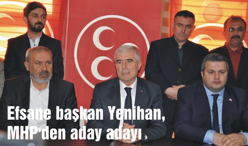Erbaa Belediye Başkanlığı görevini 4 dönem yürüten ve Kelkit Vadisi`ne efsane başkan olarak bilinen Ahmet Yenihan, Milliyetçi Hareket Partisi`nden Tokat milletvekili aday adayı olduğunu açıkladı.