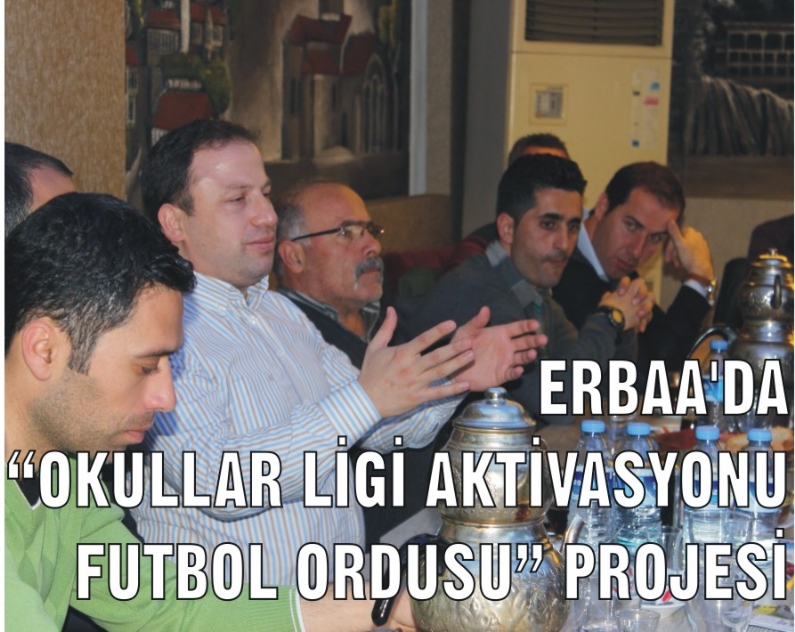 Erbaa Belediye Başkanı Hüseyin Yıldırım`ın seçim vaatlerinden biri olan ``Okullar Ligi Aktivasyonu Futbol Ordusu Projesi`` hayata geçiyor.