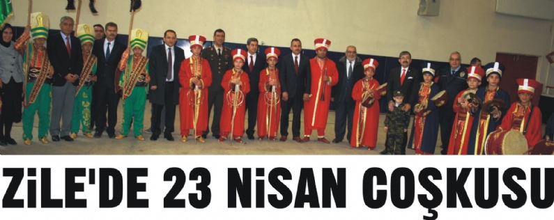 Türkiye Büyük Millet Meclisinin açılışının 95. yıldönümü ve 23 Nisan Ulusal Egemenlik ve Çocuk Bayramı Zile`de coşku ile kutlandı.