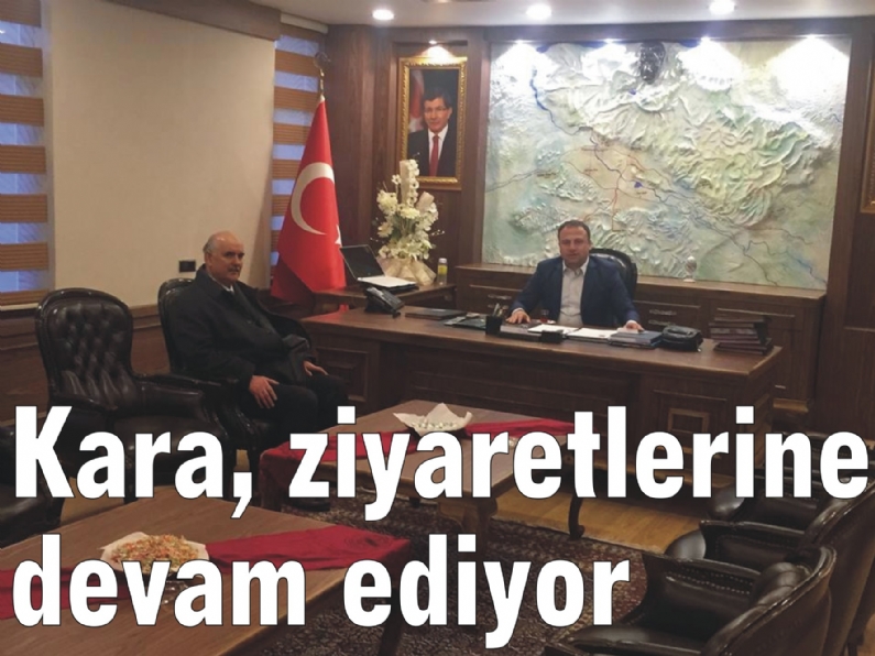AK Parti Erbaa İlçe Başkanlığı ve Erbaa Belediyesini ziyaret eden Kara, çeşitli temaslarda bulundu.
