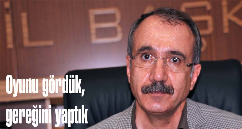 Eski Milli Eğitim Bakanı Ömer Dinçer, Tokatta yaptığı açıklamada, ``Gezi Parkı`nda bizim gördüğümüz şey doğrusu, önde meşru hak talebinde bulunanların arkasına saklanmış, bugüne kadar da demokrasi konusunda sabıkası olan bir