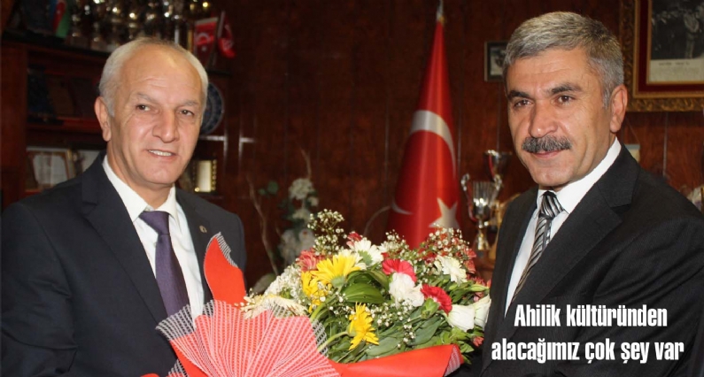 Tokat Belediye Başkanı Adnan Çiçek, Ahilik Kültüründen alacağımız çok şeyin olduğu inancındayım dedi. 