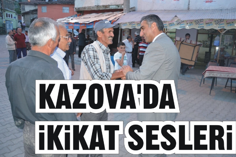 MHP Tokat Milletvekili adayı Hüseyin Erkan İKİKAT, dört günlük yoğun Kazova ziyaretlerini tamamlayarak, rotasını programlarındaki diğer seçim noktalarına çevirdi. Kazova`nın köy, belde ve belediyeliklerinde seçmenleriyle bulu