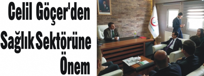 Ak Parti milletvekili adayı Prof. Dr. Celil Göçer Tokattaki ziyaretlerine 
ilk olarak kendi sektörü olan sağlık kuruluşları ziyaret ederek başladı.