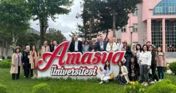 Amasya Üniversitesi Avrupalı akademisyenleri konuk etti