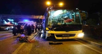 Amasya’da yolcu otobüsü tıra çarptı: 5 yaralı