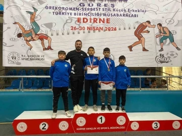 Amasyalı güreşçi Kaan Berat Yüksel, Türkiye şampiyonu oldu
