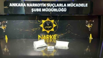 Ankara’da 2 kilo 279 gram kokain ele geçirildi
