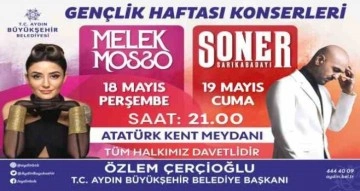 Aydın Büyükşehir Belediyesi’nden Gençlik Haftası konseri