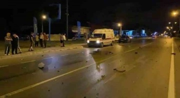 Bafra’da motosiklet ile otomobil çarpıştı: 1 ölü