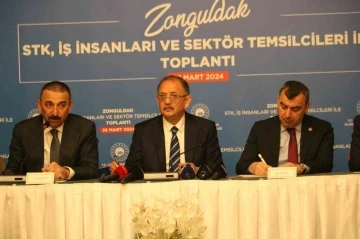 Bakan Özhaseki: "Yapmamız gereken afetlere karşı dirençli şehirler oluşturmak”
