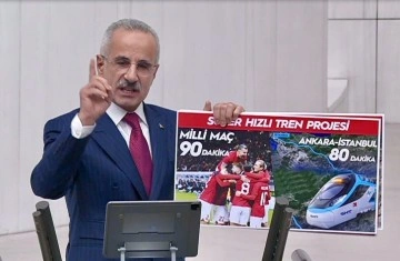 Bakan Uraloğlu: "Maç 90 dakika, Ankara-İstanbul arası 80 dakika"