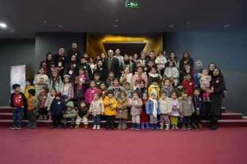 Bayburt’ta çocuklar sinemayla tanıştı
