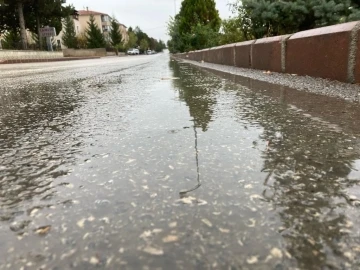 Çankırı’da yağış etkili oldu
